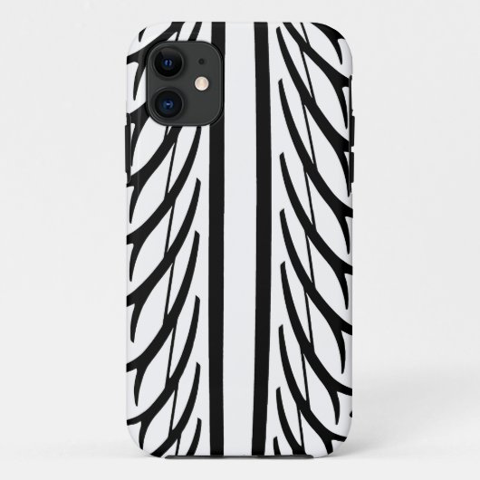 タイヤテクスチャ抽象芸術パターン Case-Mate iPhoneケース (裏面)