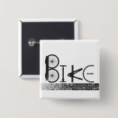 タイヤトラック付きバイクパーツからの落書き 缶バッジ (正面&裏面)