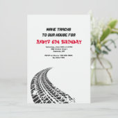 タイヤトラック招待状 招待状 (スタンド正面)