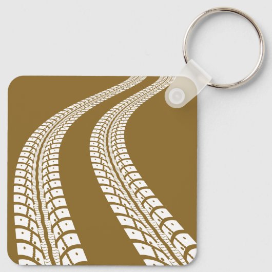 タイヤトラック キーホルダー (裏面)