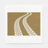 タイヤトラック スタンダードランチョンナプキン (正面)