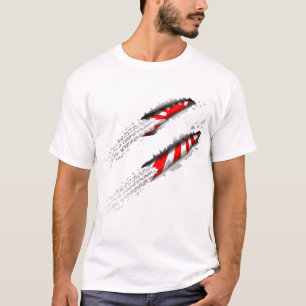 タイヤトラック(淡色の衣服) Tシャツ