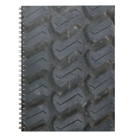 タイヤトレッド手帳 ノートブック (正面)