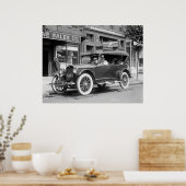 タイヤパンクテスト, 1922 ポスター (キッチン)