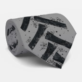 タイヤプリント グランジ ネクタイ (ロール)