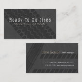 タイヤプリント 名刺 (正面/裏面)