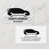 タイヤマーク |自動レンチロゴ 名刺 (正面/裏面)