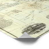 タイヤーズコロラド州デンバーの地図 ポスター (角)