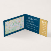 タイヤ交換、自動整備士と修理、詳細 名刺 (内部)