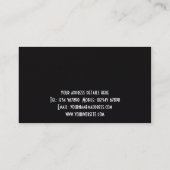 タイヤ会社の名刺 名刺 (裏面)