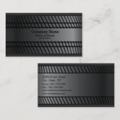 タイヤ修理名刺 名刺 (正面/裏面)