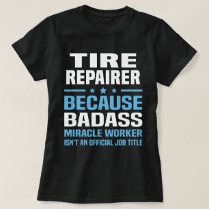 タイヤ修理機 Tシャツ