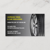 タイヤ自動修理名刺 名刺 (正面)