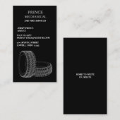 タイヤ自動修理名刺 名刺 (正面/裏面)