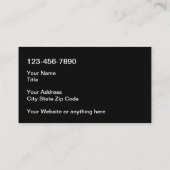 タイヤ車のトレッドテーマ 名刺 (裏面)