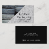 タイヤ·サービスの販売新規使用自動修理 名刺 (正面/裏面)