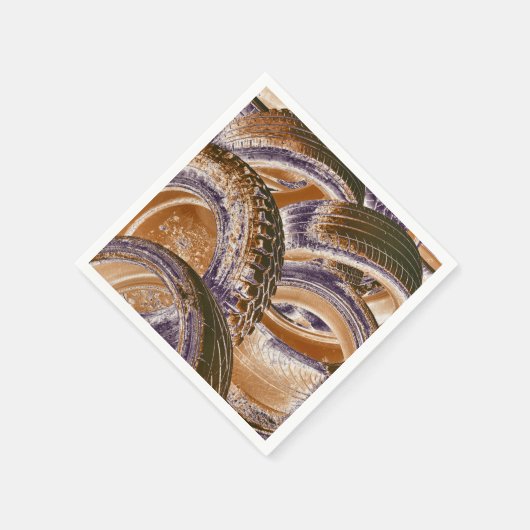 タイヤ スタンダードカクテルナプキン (角)