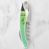 タイヤ・ブーションのモチーフ。 ソムリエナイフ (裏面)