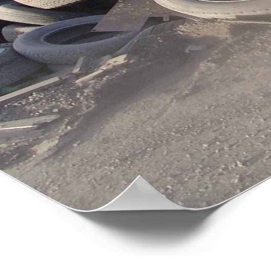 タイヤ ポスター (角)