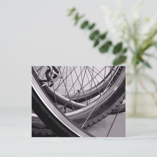 タイヤ ポストカード (スタンド正面)