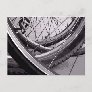 タイヤ ポストカード