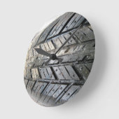 タイヤ ラウンド壁時計 (傾斜)