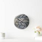 タイヤ ラウンド壁時計 (ホーム)