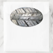 タイヤ 楕円形シール (バッグ)