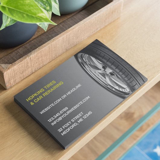 タイヤ 自動車 修理 チラシ