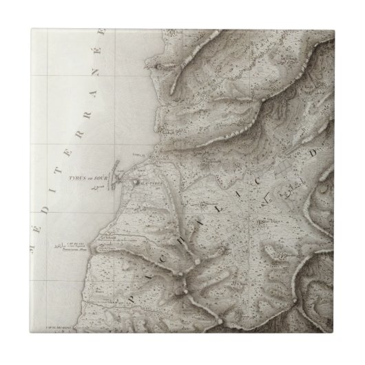 タイヤ、Sidon、イスラエル共和国 タイル (正面)