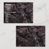 タイラオブラックライス[カオニアオダム] 名刺 (正面/裏面)