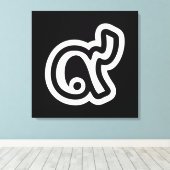 タイラッキーNumber 9 / 9 / ๙ (Gao/Kao)タイ キャンバスプリント (インサイチュ (ウッドフロア))