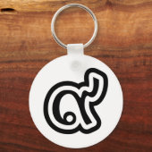 タイラッキーNumber 9 / 9 / ๙ (Gao/Kao)タイ キーホルダー (正面)