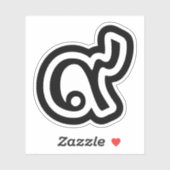 タイラッキーNumber 9 / 9 / ๙ (Gao/Kao)タイ シール (シート)