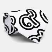 タイラッキーNumber 9 / 9 / ๙ (Gao/Kao)タイ ネクタイ (ロール)