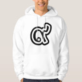 タイラッキーNumber 9 / 9 / ๙ (Gao/Kao)タイ パーカ (正面)