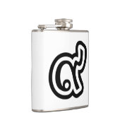 タイラッキーNumber 9 / 9 / ๙ (Gao/Kao)タイ フラスク (右)