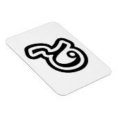 タイラッキーNumber 9 / 9 / ๙ (Gao/Kao)タイ マグネット (右側)