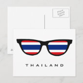 タイランドシェーズカスタム文字&カラーポストカード ポストカード (正面/裏面)