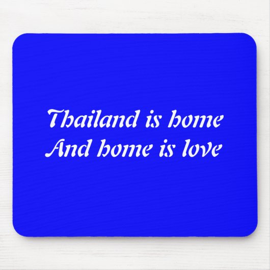 タイランドホーム マウスパッド (正面)