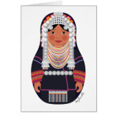 タイランドマトリヨスカカードのアクハ (正面)