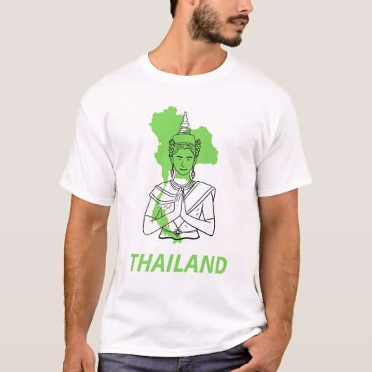 タイランドBODA Tシャツ - トロピカルストリートウェアの雰囲気 (正面)
