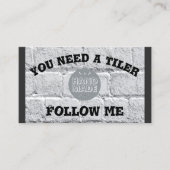 タイラーが必要…後を追 名刺 (正面)