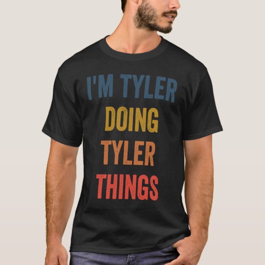タイラーの事をやってる Tシャツ (正面)