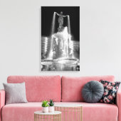 タイラーダビッドソンファウンテン キャンバスプリント (インサイチュ (リビング))