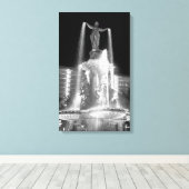 タイラーダビッドソンファウンテン キャンバスプリント (インサイチュ (ウッドフロア))