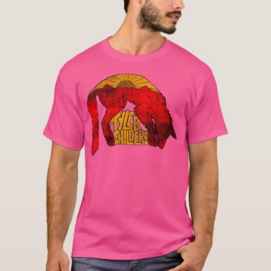 タイラーチラーズキツネ Tシャツ (正面)