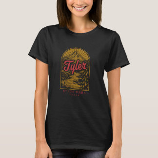 タイラー州パークテキサス州リバーレトロヴィンテージ観光客 Tシャツ
