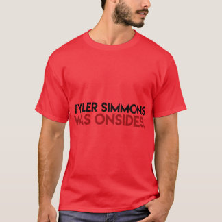 タイラー・シミンズはオンサイドだった Tシャツ