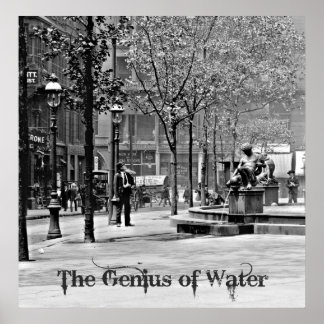 タイラー・ダビッドソン噴水ポスター ポスター